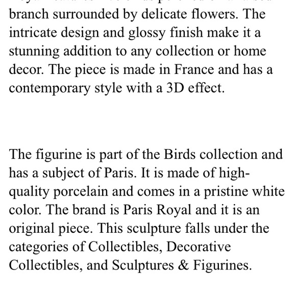 Graceful porcelain birds - Picture 8 of 8